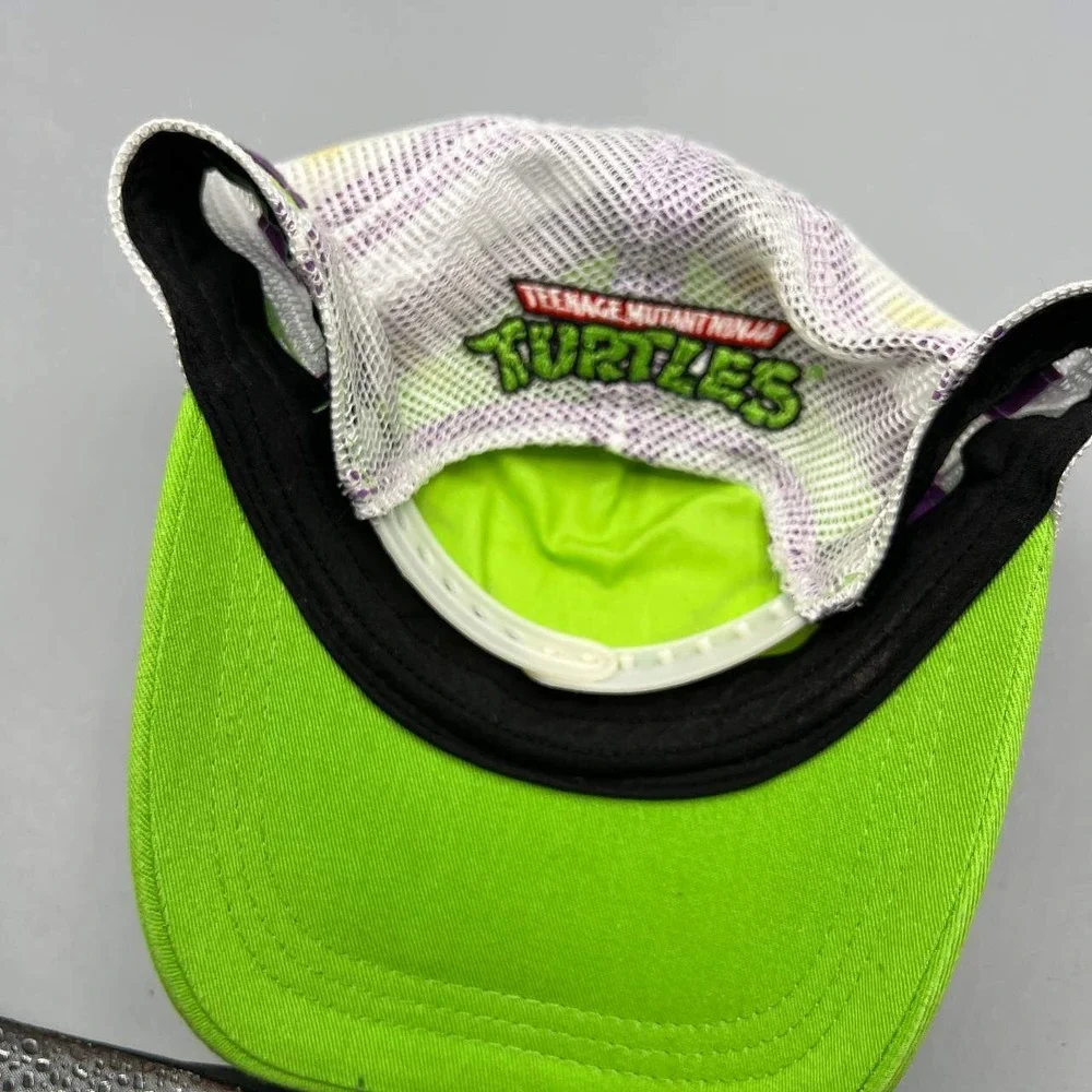 Donatello Teenage Mutant Ninja Turtles Trucker Hat Youth Green Snap Back‎ Cap